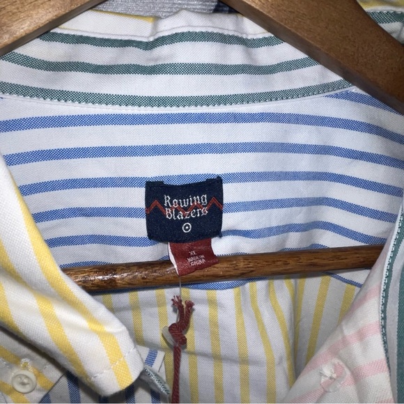Rowing Blazers X Target men’s seersucker button down shirt XL - Picture 5 of 12